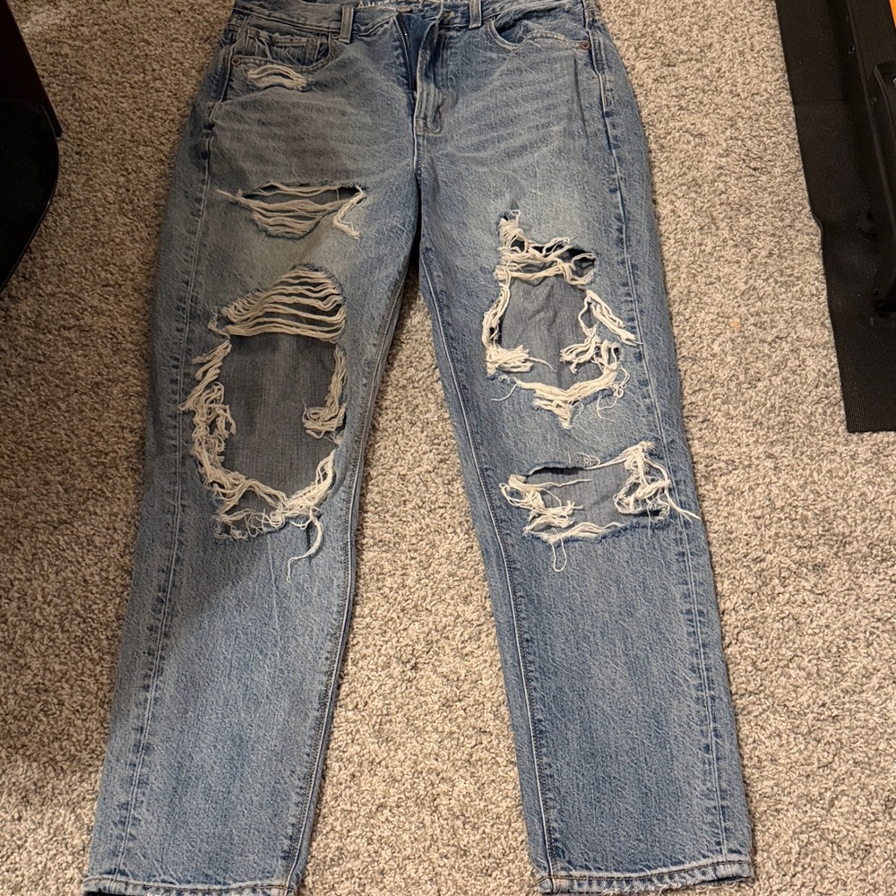 American Eagle Highest Rise Mom Jean